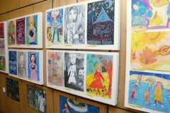 Wystawa prac uczestników zajęć plastycznych w Wołowie - 31.03.2011